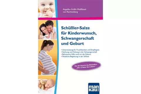 Buchtitel: Schüßler-Salze für Kinderwunsch