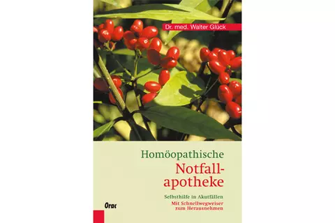 Buchtitel: Homöopathische Notfallapotheke