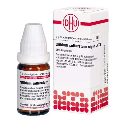 Stibium sulfuratum nigrum XII