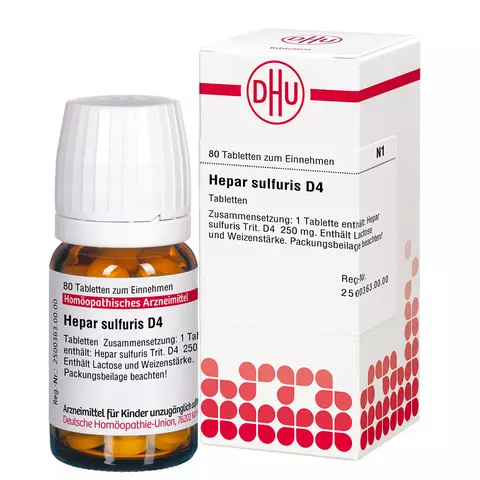 Hepar sulfuris D4