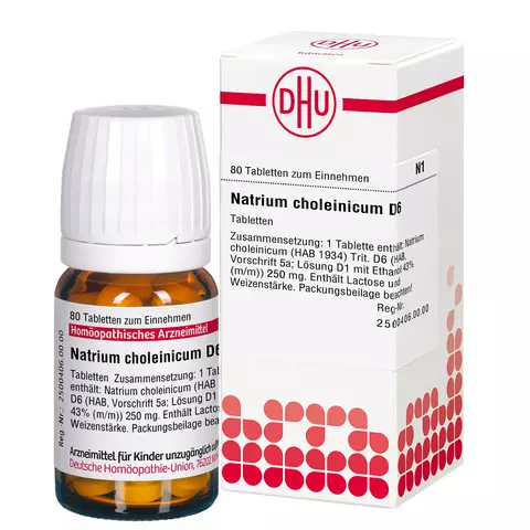 Natrium choleinicum D6