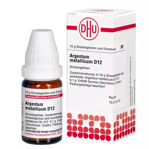 Argentum metallicum D12