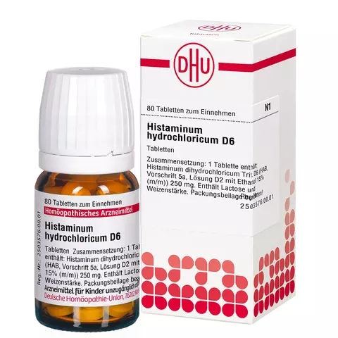 Histaminum hydrochloricum D6