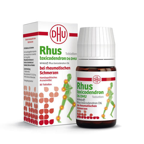 DHU Rhus toxicodendron D6 DHU Packungsabbildung