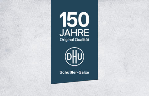 Siegel 150 Jahre Schüßler-Salze